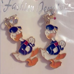 Donald Duck Earrings